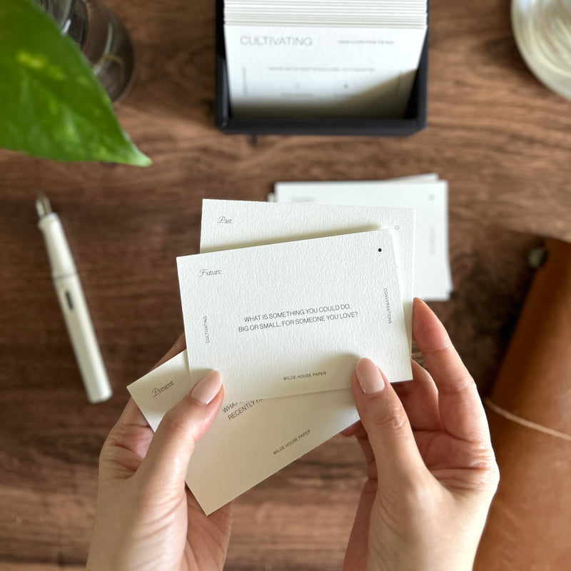 [Wilde House Paper] Cultivating Conversations Card Deck