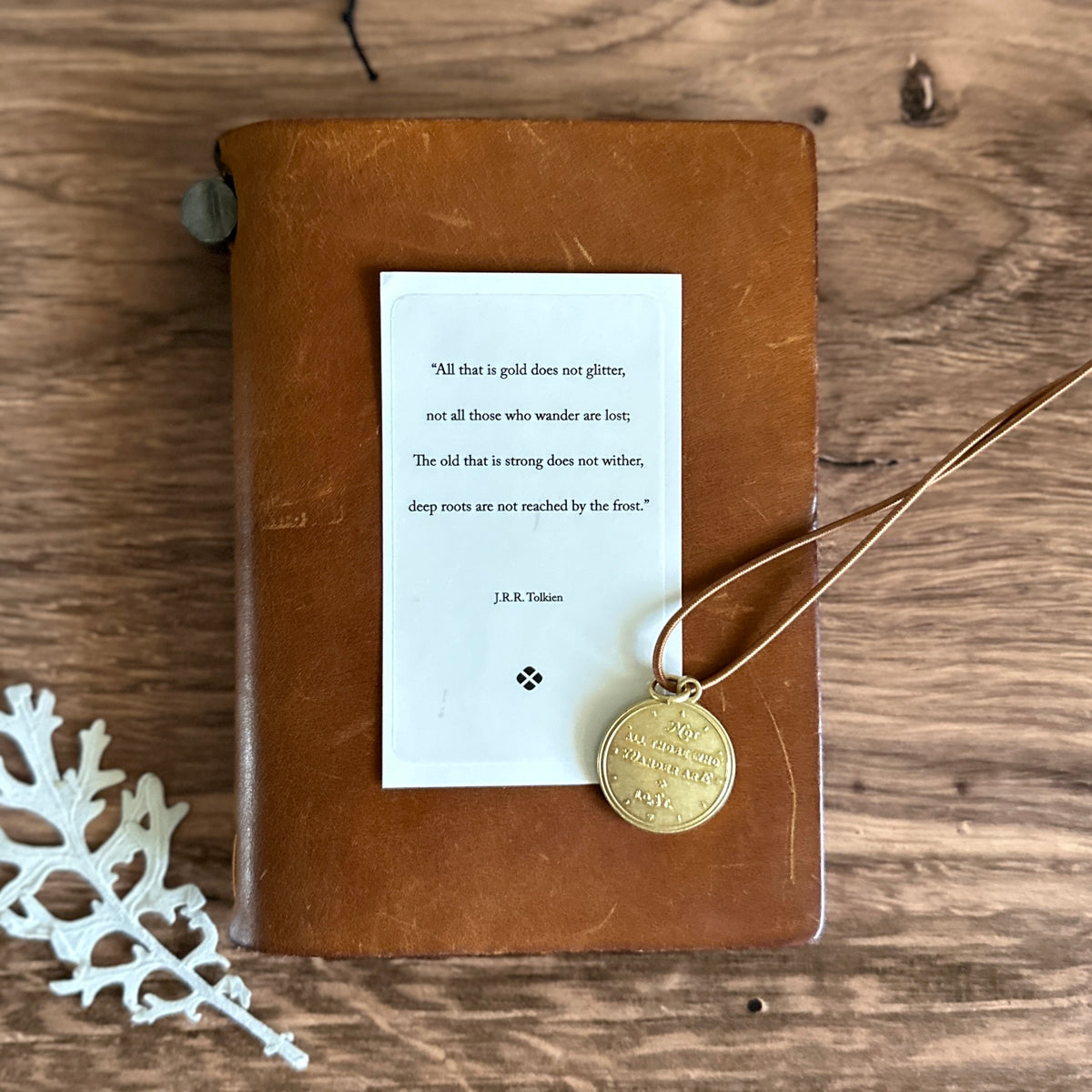 [BKxTSL Brass Charm] Not All Those Who Wander are Lost
