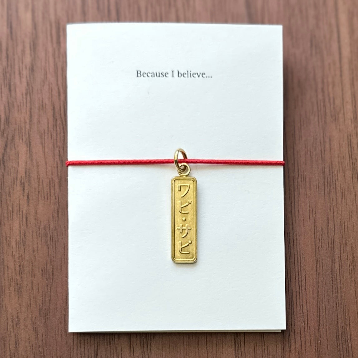 [BKxTSL Brass Charm] wabi-sabi