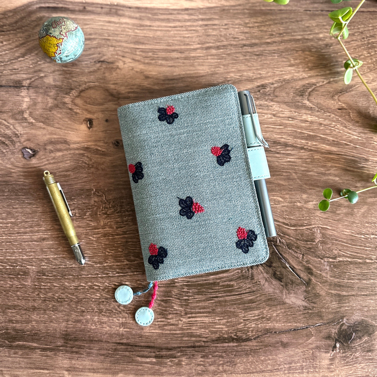 [Hobonichi Cover] mina perhonen light berry (A6)
