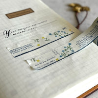 [Yohaku Tape] Botanical Encyclopedia