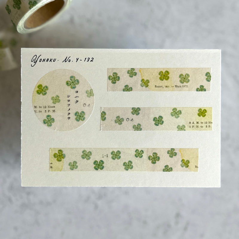 [Yohaku Tape] White Clover