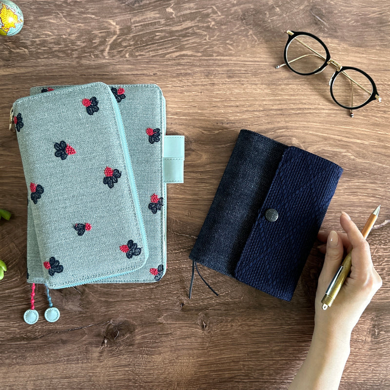 [Hobonichi Cover] mina perhonen light berry (Weeks)