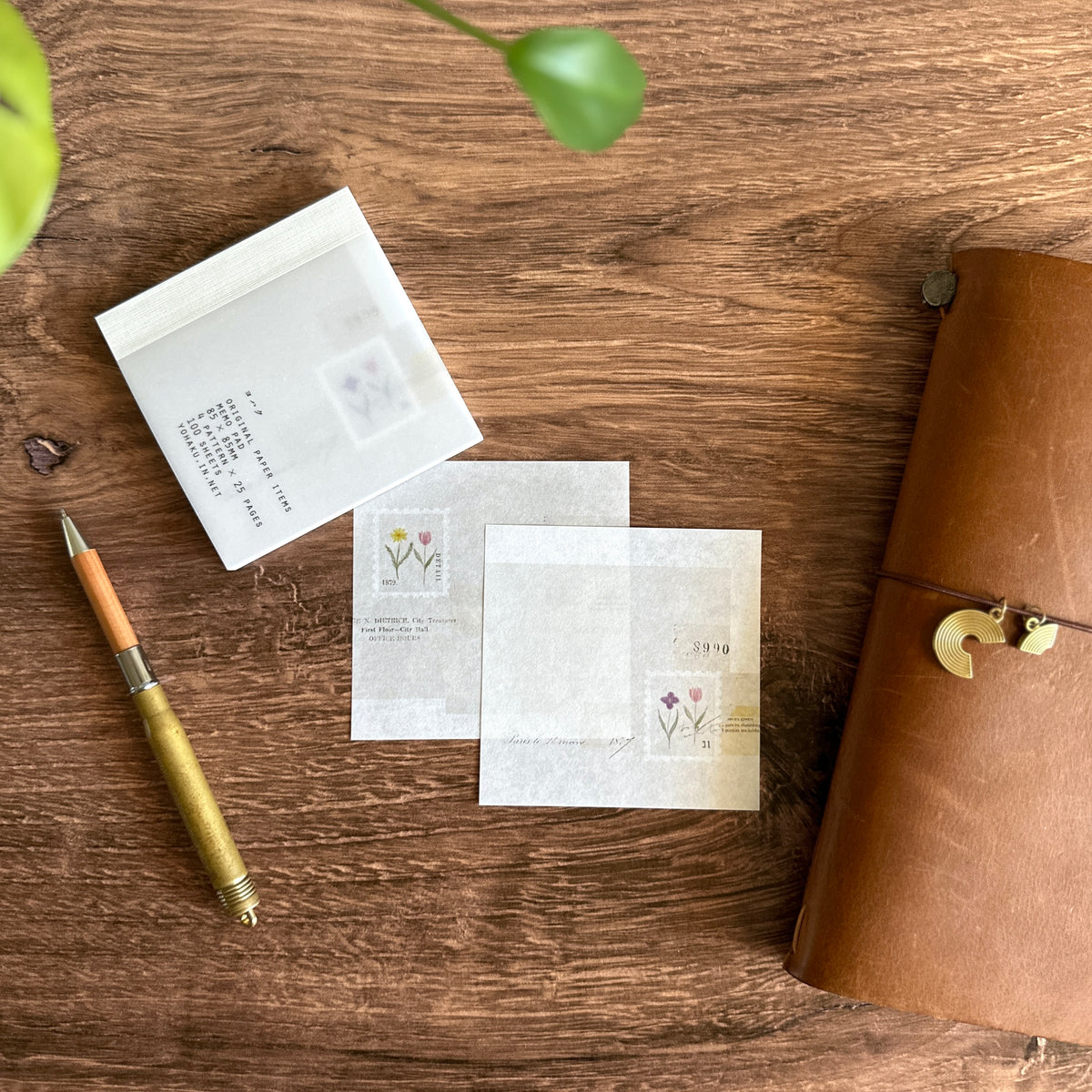 [Yohaku Memo Pad] Garden