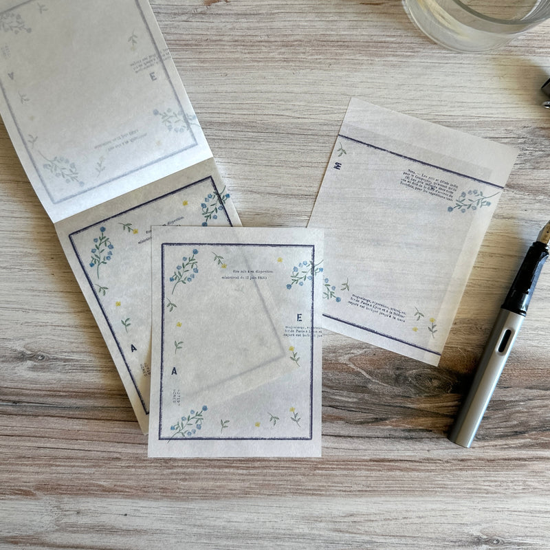 [Yohaku Memo Pad] Botanical Encyclopedia