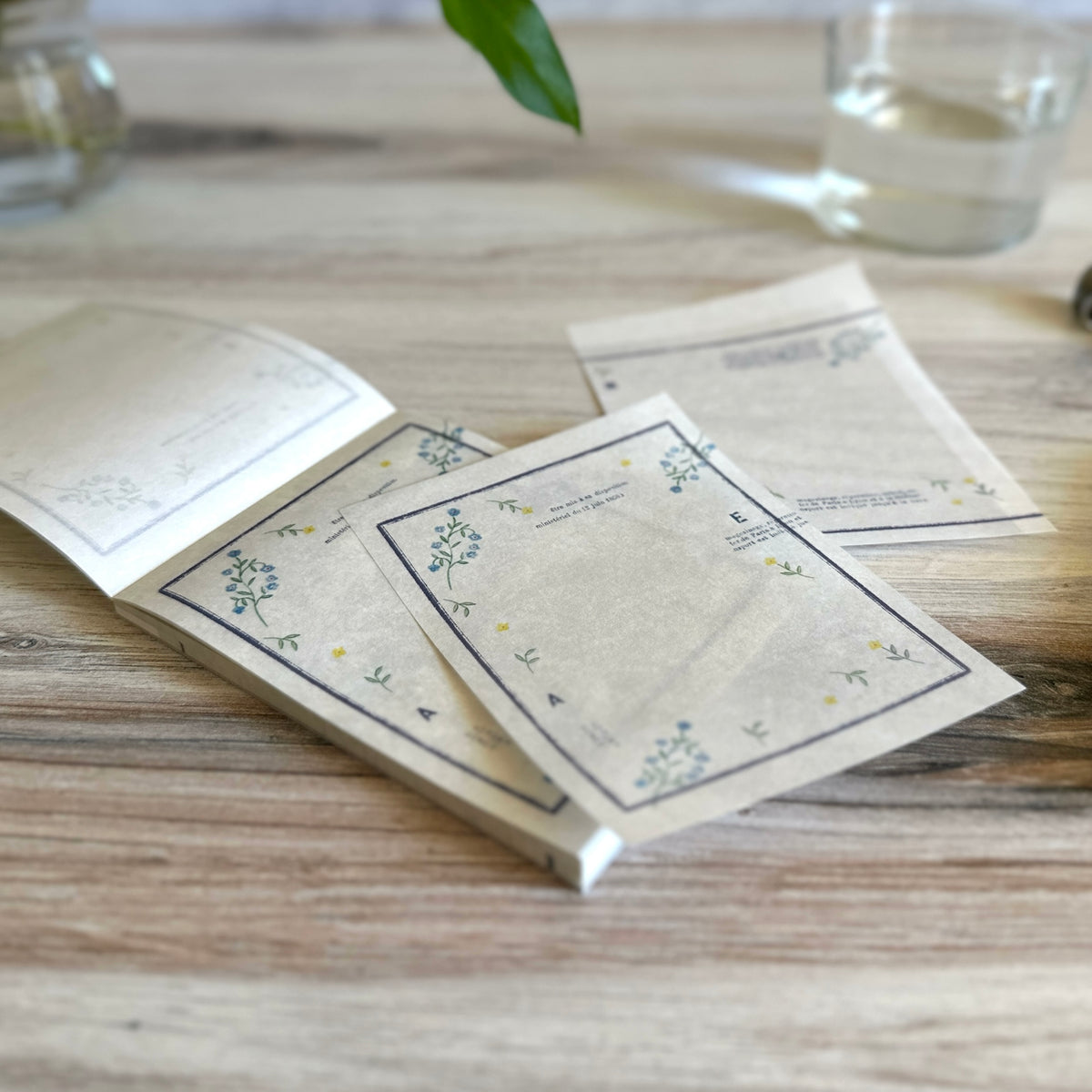 [Yohaku Memo Pad] Botanical Encyclopedia