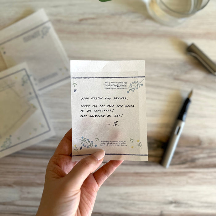 [Yohaku Memo Pad] Botanical Encyclopedia