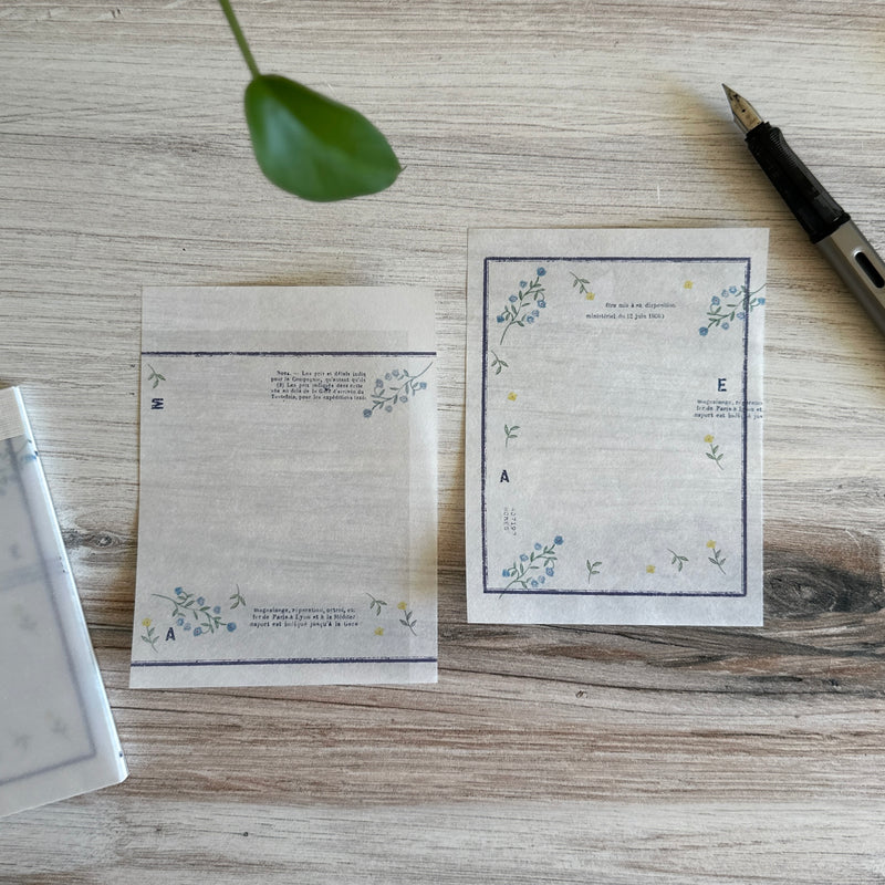 [Yohaku Memo Pad] Botanical Encyclopedia