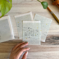 [Yohaku Memo Pad] Trail