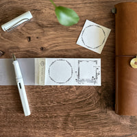 [Yohaku Letterpress Memo Pad] Collection