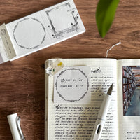 [Yohaku Letterpress Memo Pad] Collection