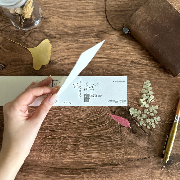 [Yohaku Letterpress Memo Pad] Nostalgy