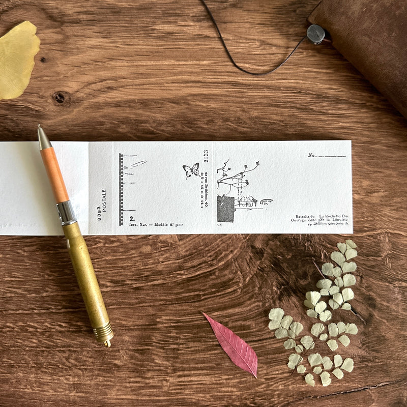 [Yohaku Letterpress Memo Pad] Nostalgy
