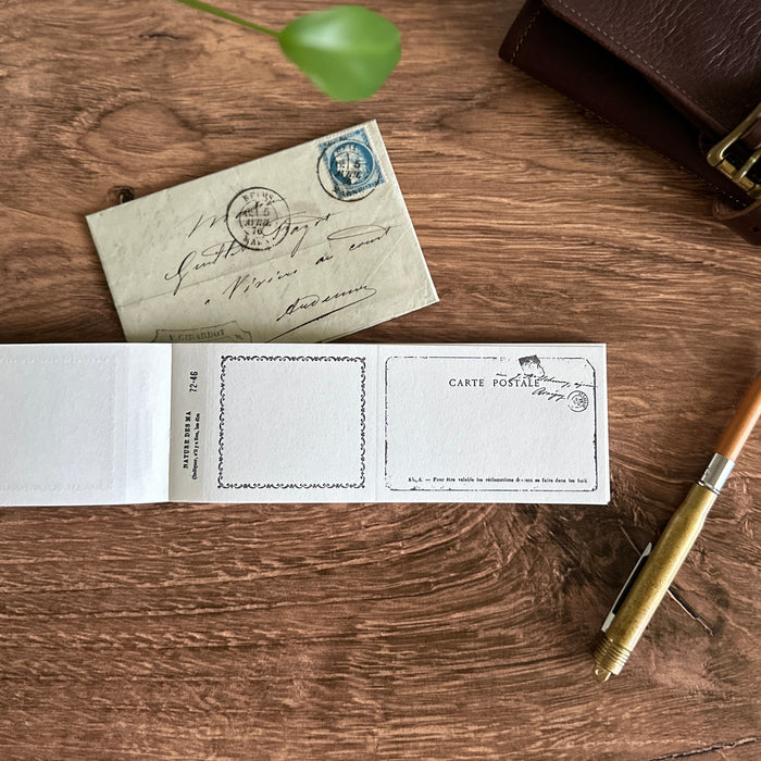 [Yohaku Letterpress Memo Pad] Letter