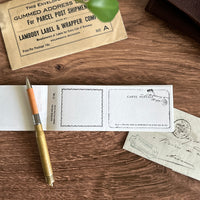 [Yohaku Letterpress Memo Pad] Letter