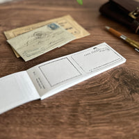 [Yohaku Letterpress Memo Pad] Letter