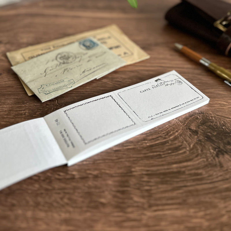 [Yohaku Letterpress Memo Pad] Letter