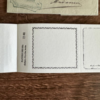 [Yohaku Letterpress Memo Pad] Letter
