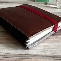 [Roterfaden] BS_20 // Dark Brown (A5)