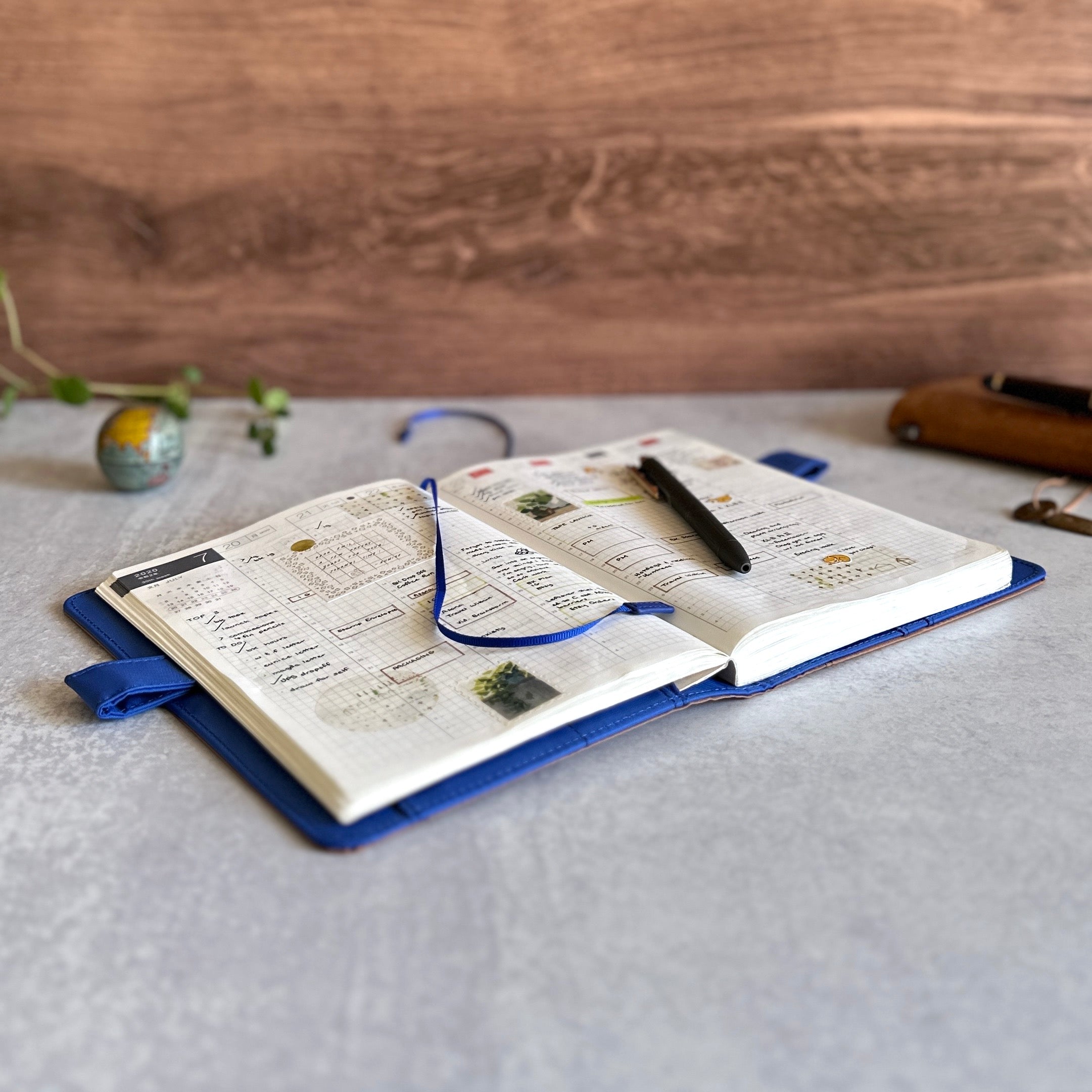 Hobonichi Cover] Horizon Brown (A5) – Baum-kuchen