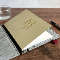 [Roterfaden] "Change is the Only Constant" Notebook (A5)
