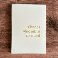 [Roterfaden] "Change is the Only Constant" Notebook (A5)