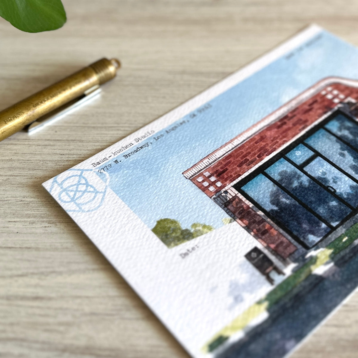 [BK Original Postcard] Baum-kuchen Eagle Rock