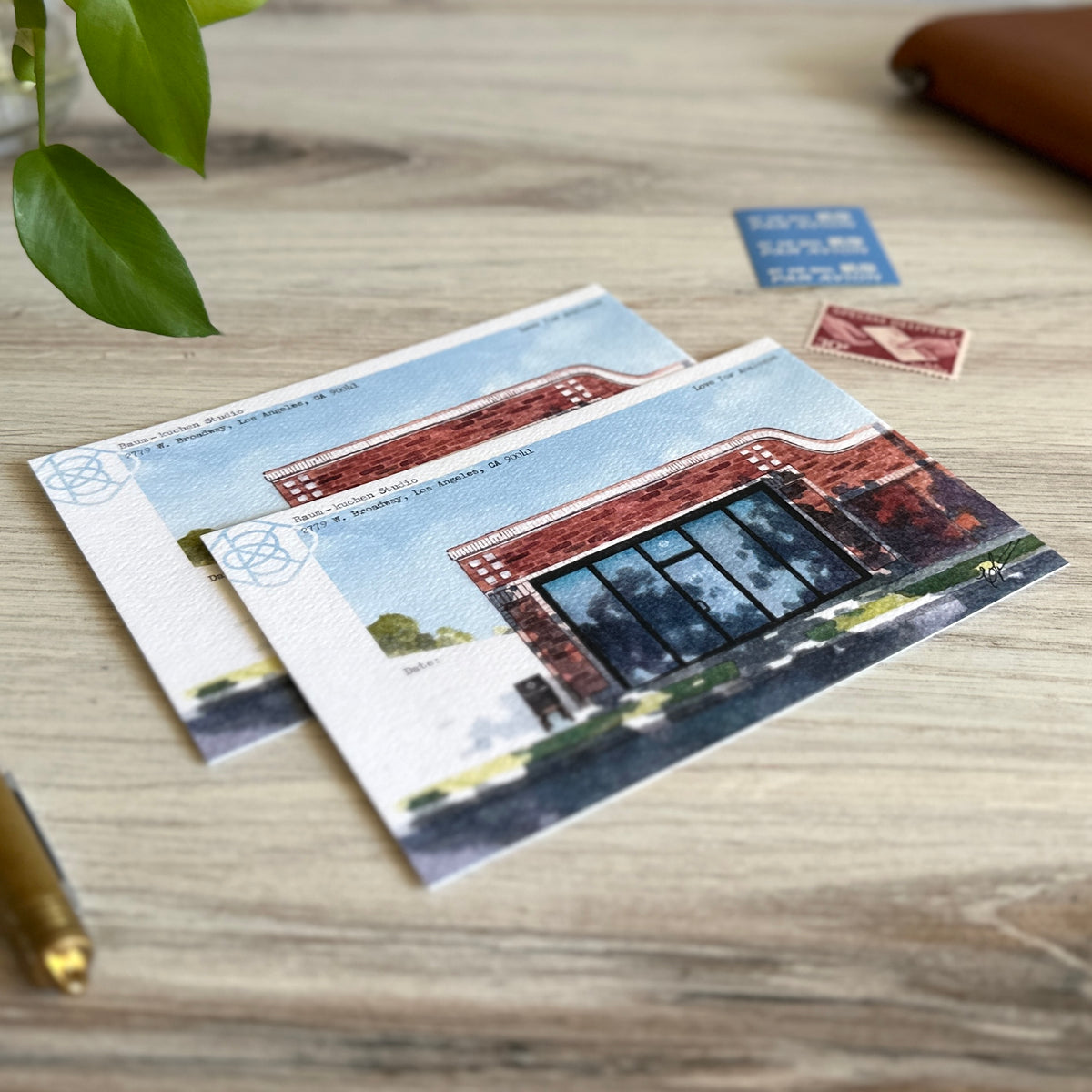 [BK Original Postcard] Baum-kuchen Eagle Rock