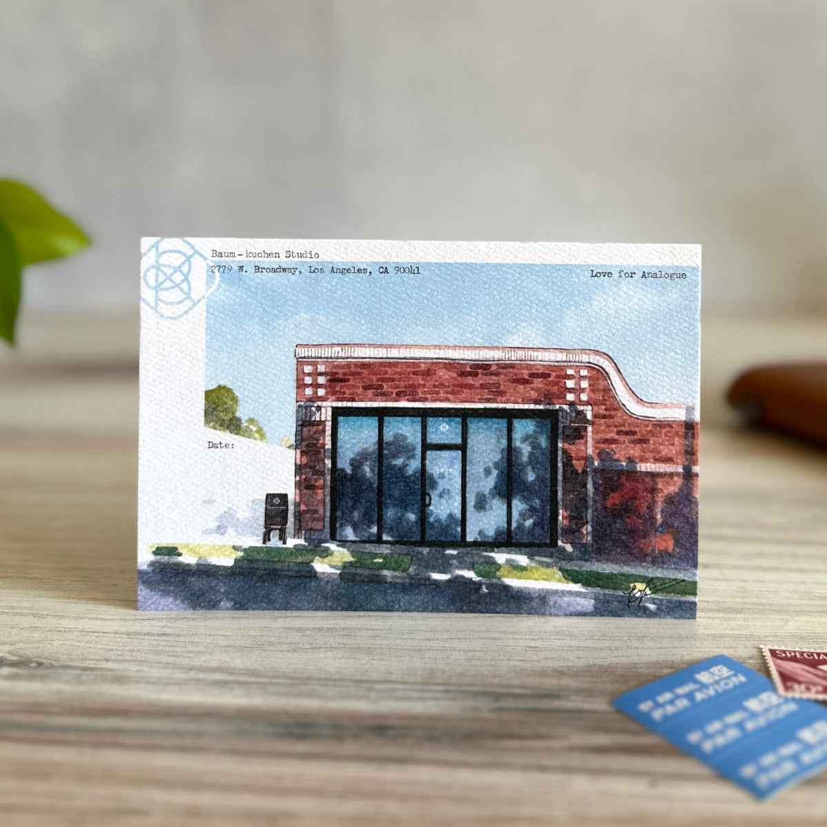 [BK Original Postcard] Baum-kuchen Eagle Rock