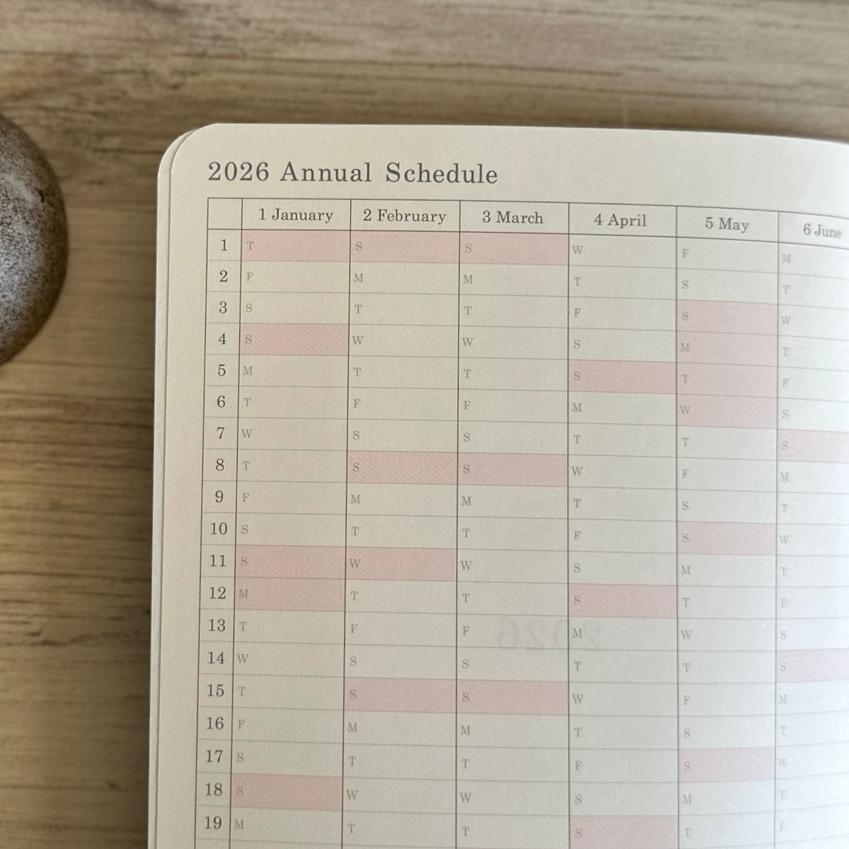 [Stalogy 2026] Monthly Diary (B6)