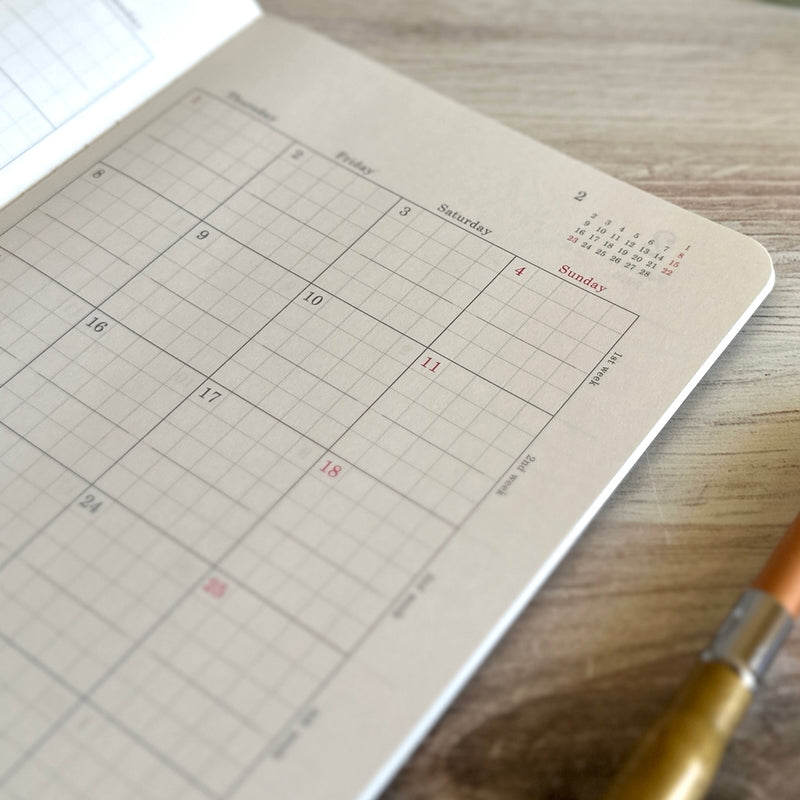 [Stalogy 2026] Monthly Diary (B6)
