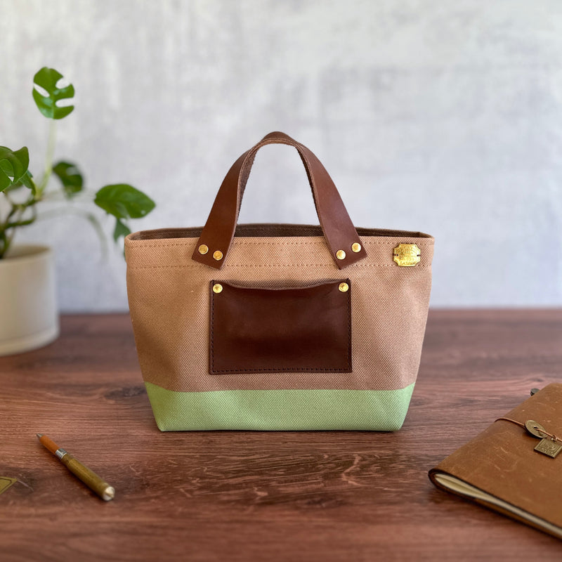 [TSL] Petite Tote // Mint Chocolate