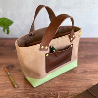 [TSL] Petite Tote // Mint Chocolate