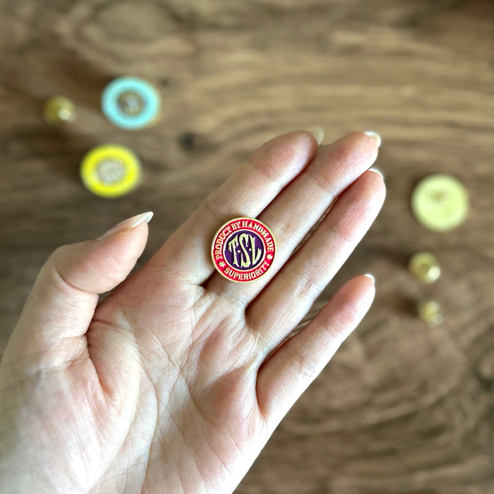 [TSL Pin] Circle "LOGO"