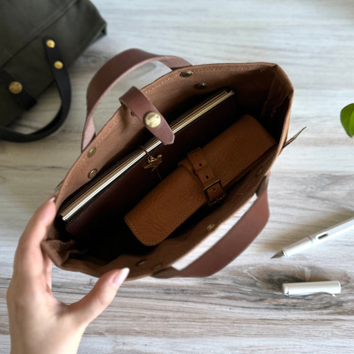[TSL] Paraffin Canvas Mini Tote