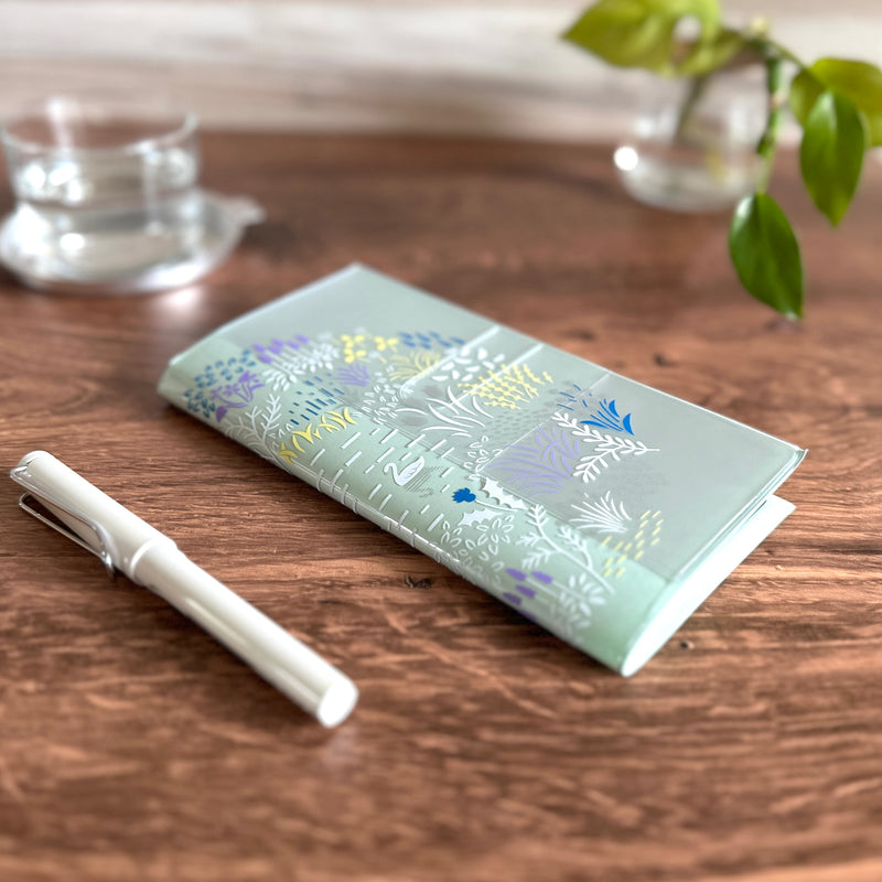[Hobonichi] Yuri Sanae: Clear Cover for Weeks (Forest Lake)