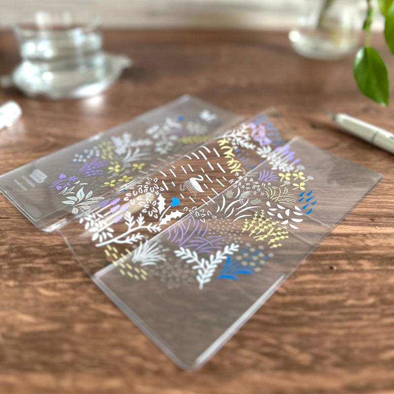 [Hobonichi] Yuri Sanae: Clear Cover for Weeks (Forest Lake)