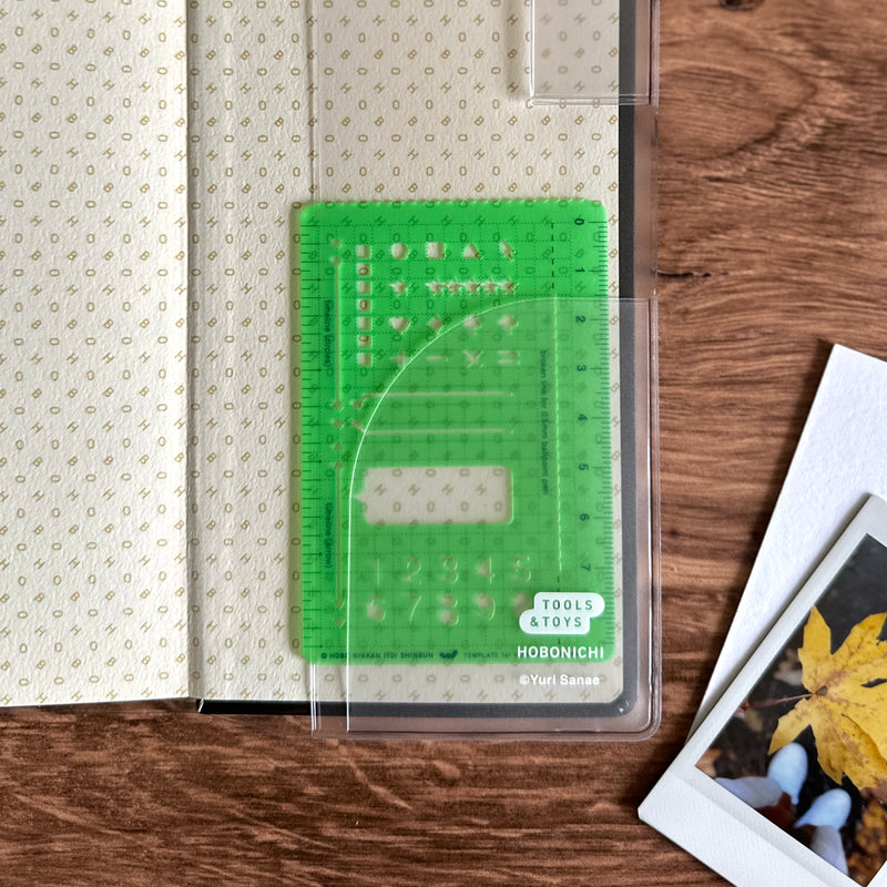 [Hobonichi] Yuri Sanae: Clear Cover for Weeks (Forest Lake)