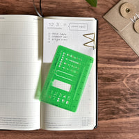 [Hobonichi] Stencil