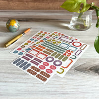 [Hobonichi] TSUKI no IRO: Sticker Set