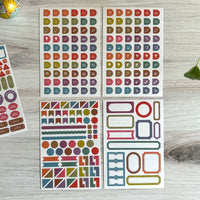 [Hobonichi] TSUKI no IRO: Sticker Set