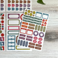 [Hobonichi] TSUKI no IRO: Sticker Set