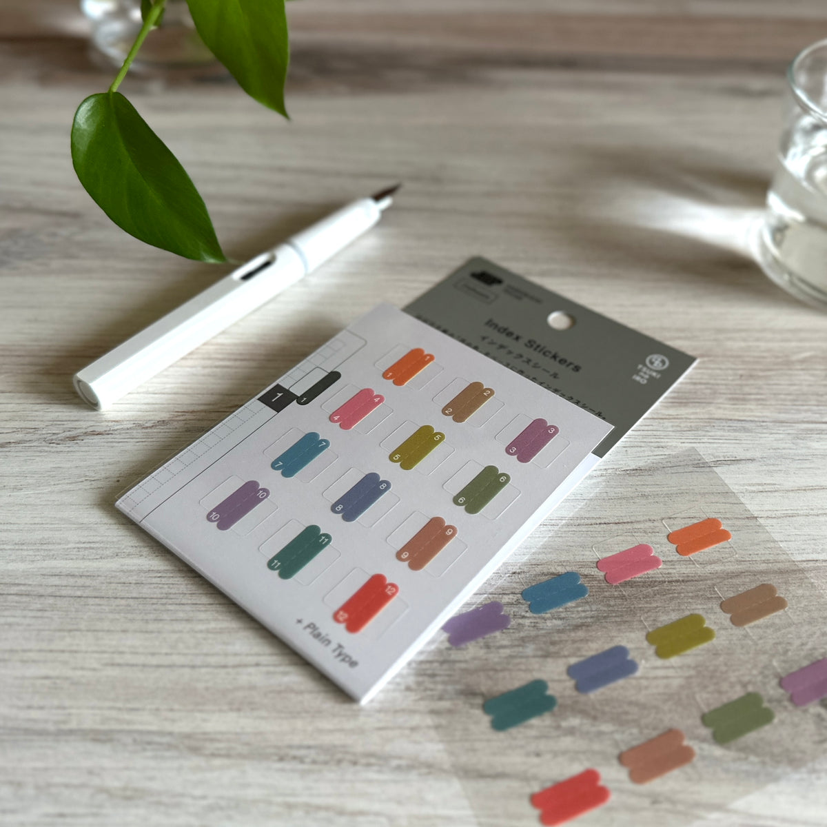 [Hobonichi] TSUKI no IRO: Index Stickers