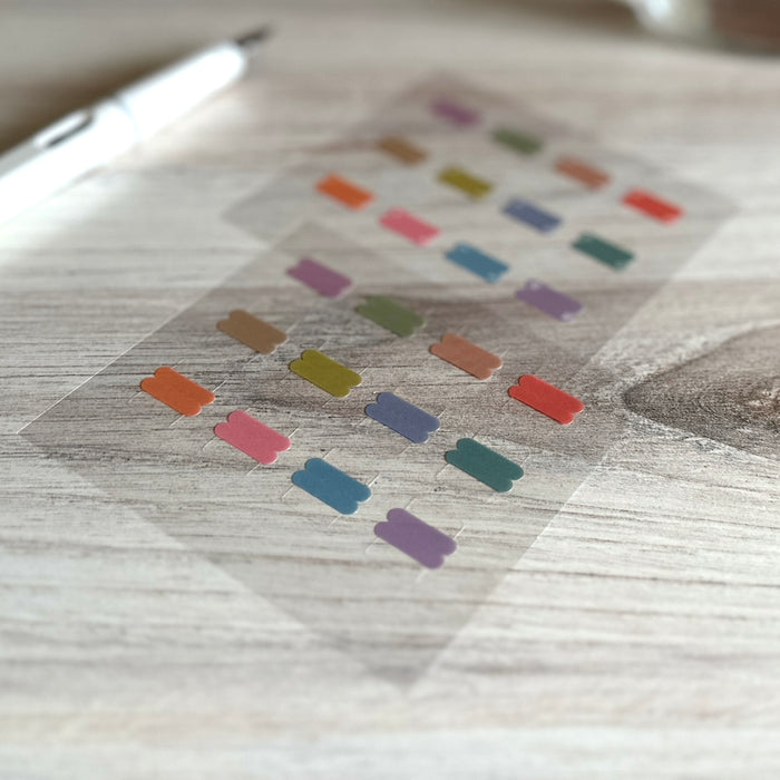 [Hobonichi] TSUKI no IRO: Index Stickers