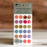 [Hobonichi] TSUKI no IRO: Transparent Dot Stickers
