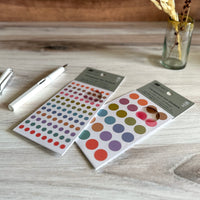 [Hobonichi] TSUKI no IRO: Transparent Dot Stickers