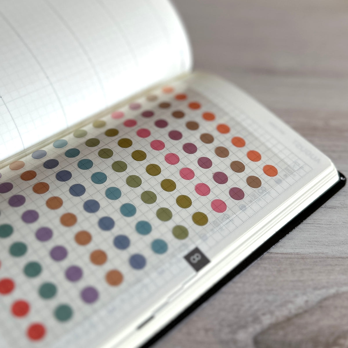 [Hobonichi] TSUKI no IRO: Transparent Dot Stickers