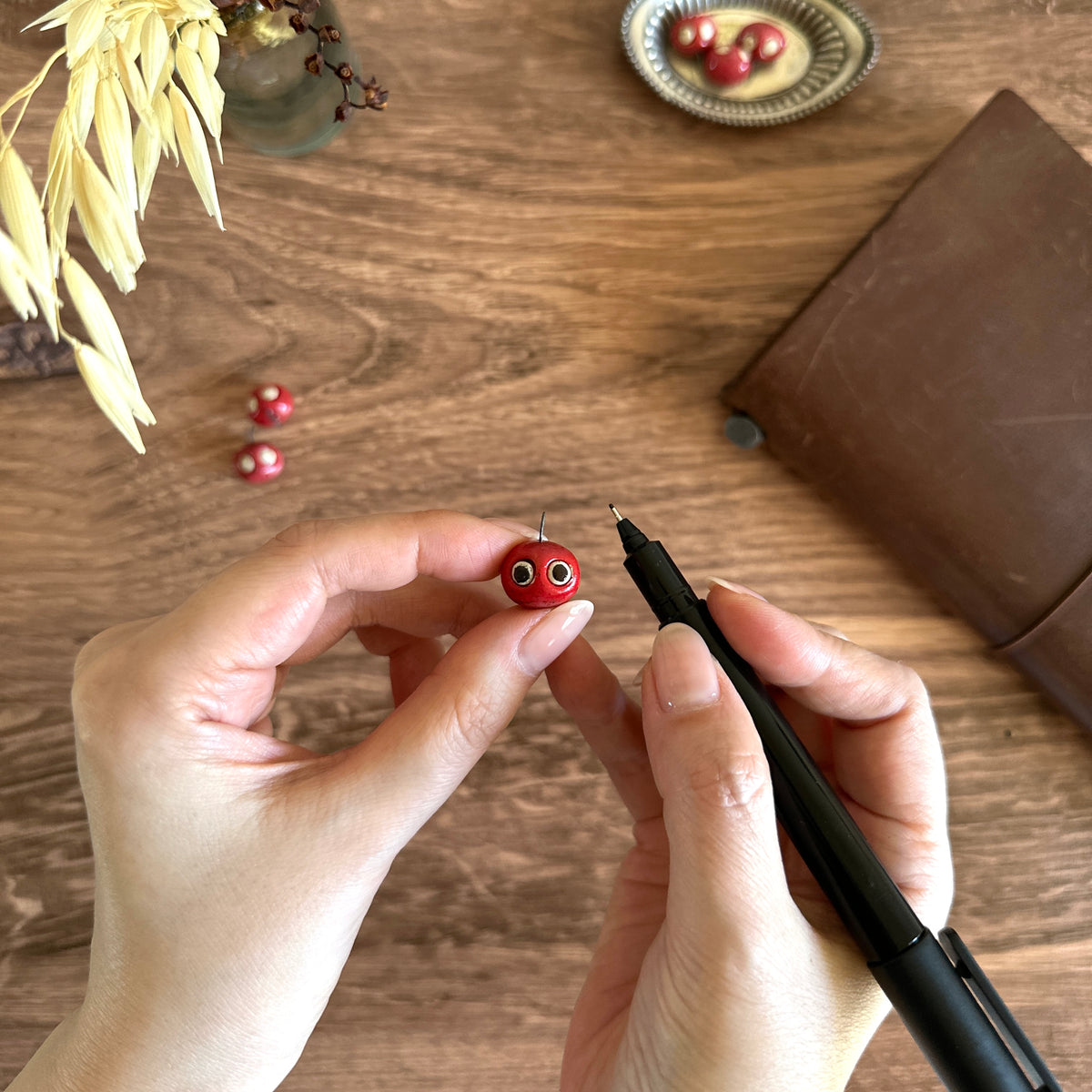 [BKxSoulfill] Ceramic Charm // DARUMA