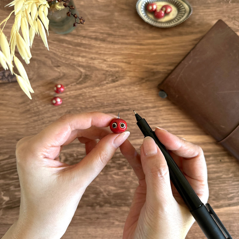 [BKxSoulfill] Ceramic Charm // DARUMA