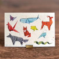 [BK Original Sticker] Origami Animals